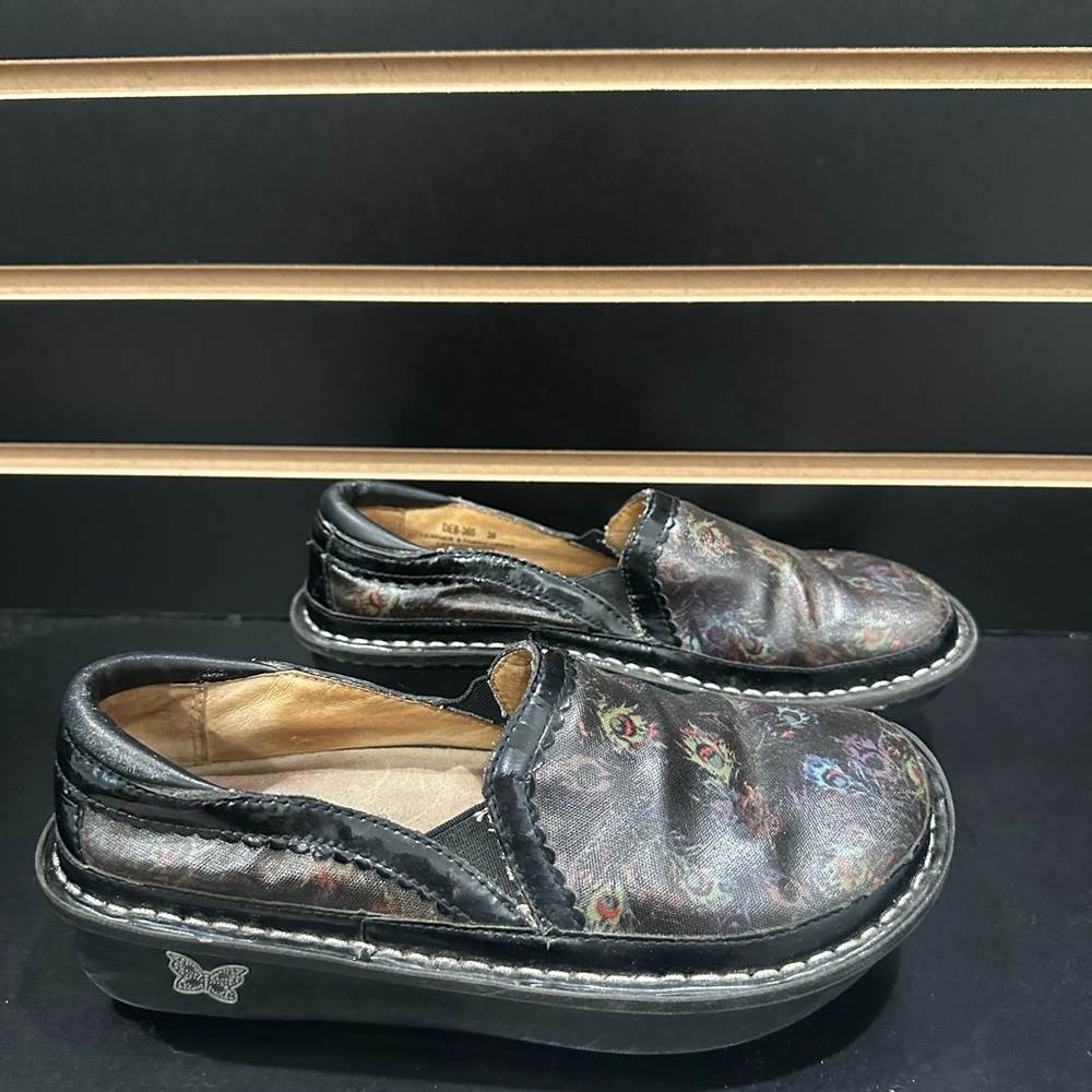 Algeria Debra Peacock leather clogs Slip-On Shoes